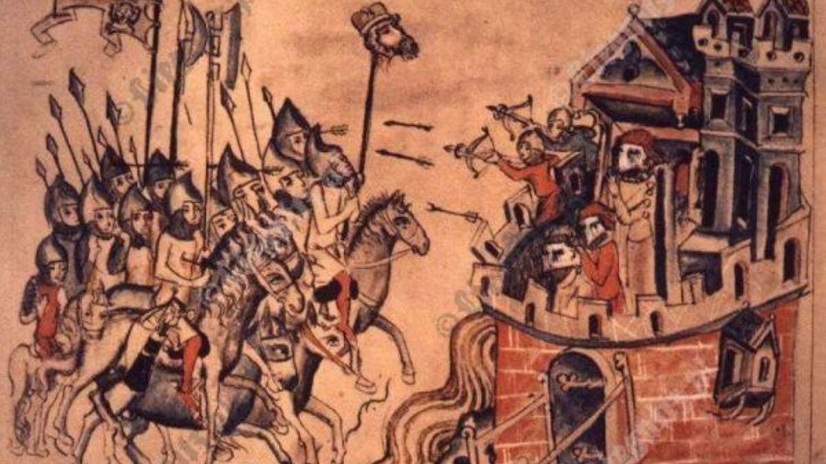 Spalenie Krakowa przez Mongołów. Skala zniszczeń była ogromna