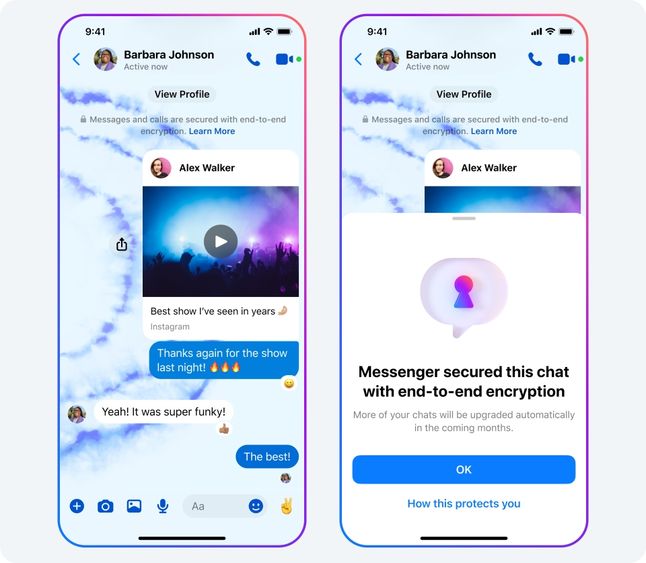 Motywy, podgląd linków i niestandardowe reakcje zawitały do szyfrowanych rozmów na Messengerze