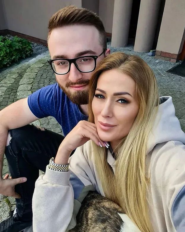 Sylwia Peretti z synem