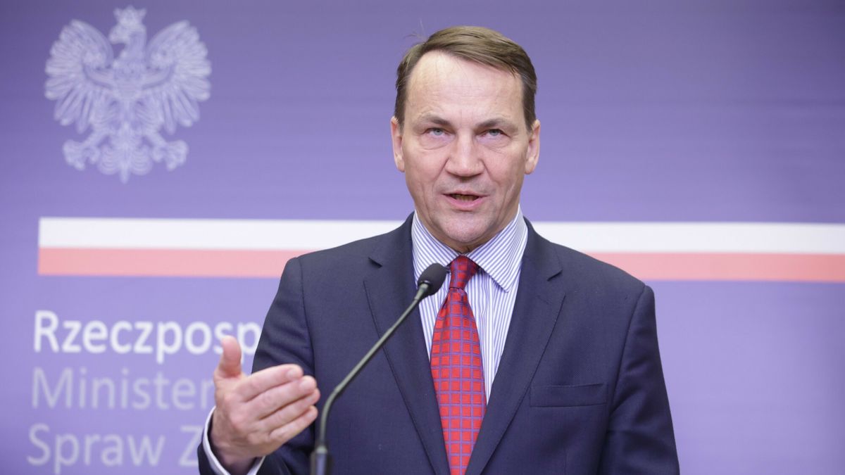 Konferencja prasowa ministr�w spraw zagranicznych Polski i Danii
31.01.2024 Warszawa, Konferencja prasowa Ministrow Spraw Zagranicznych Polski i Danii, fot. Tomasz Jastrzebowski/REPORTER
N/z: Radoslaw Sikorski
Tomasz Jastrzebowski/REPORTER