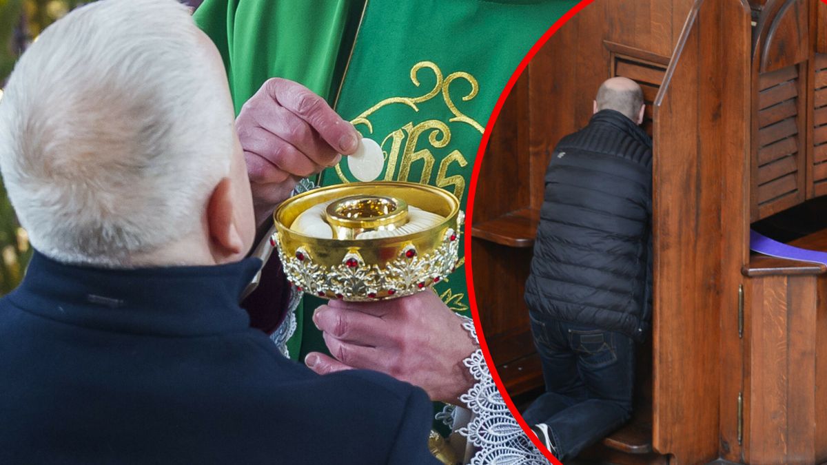 Komunia święta a spowiedź w Wielkanoc.