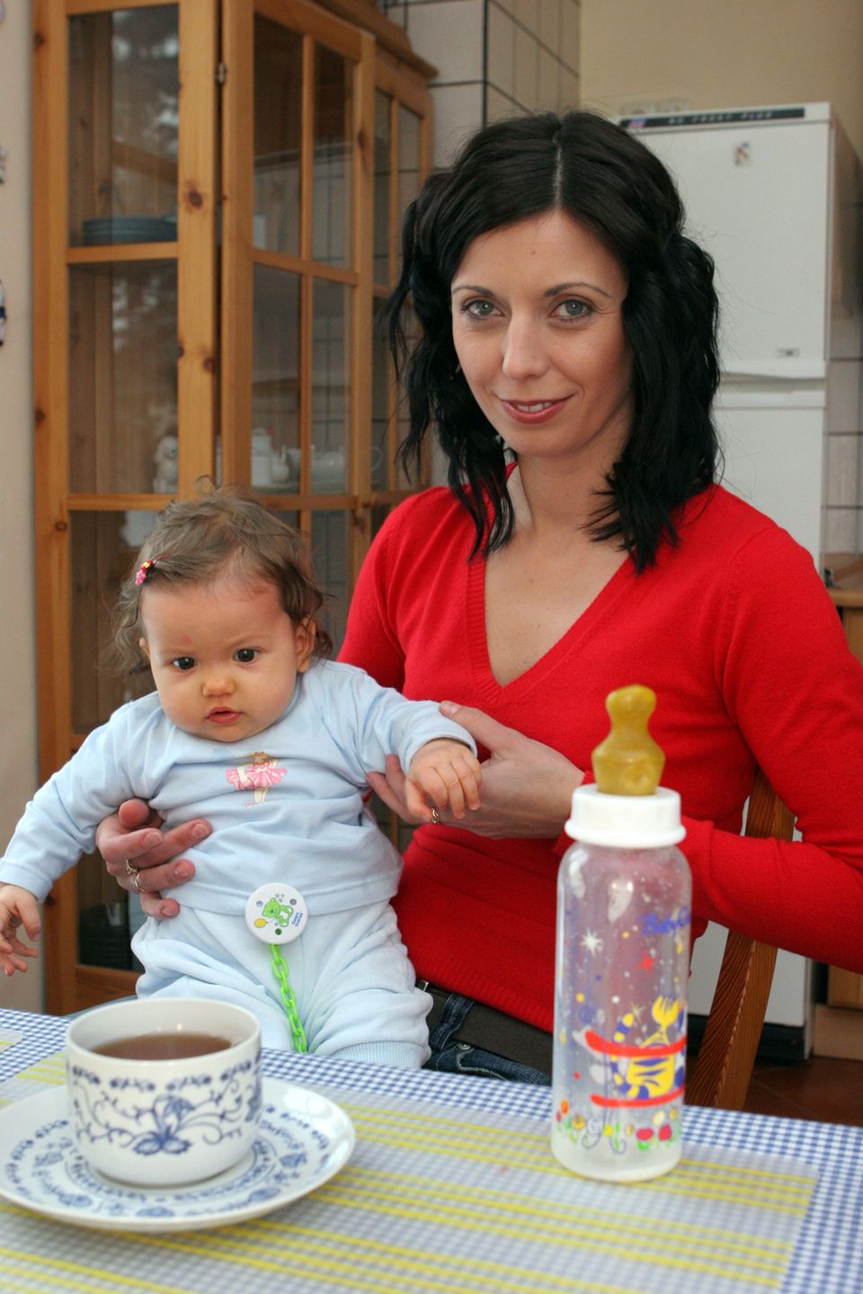 Anna Palka z wnuczką