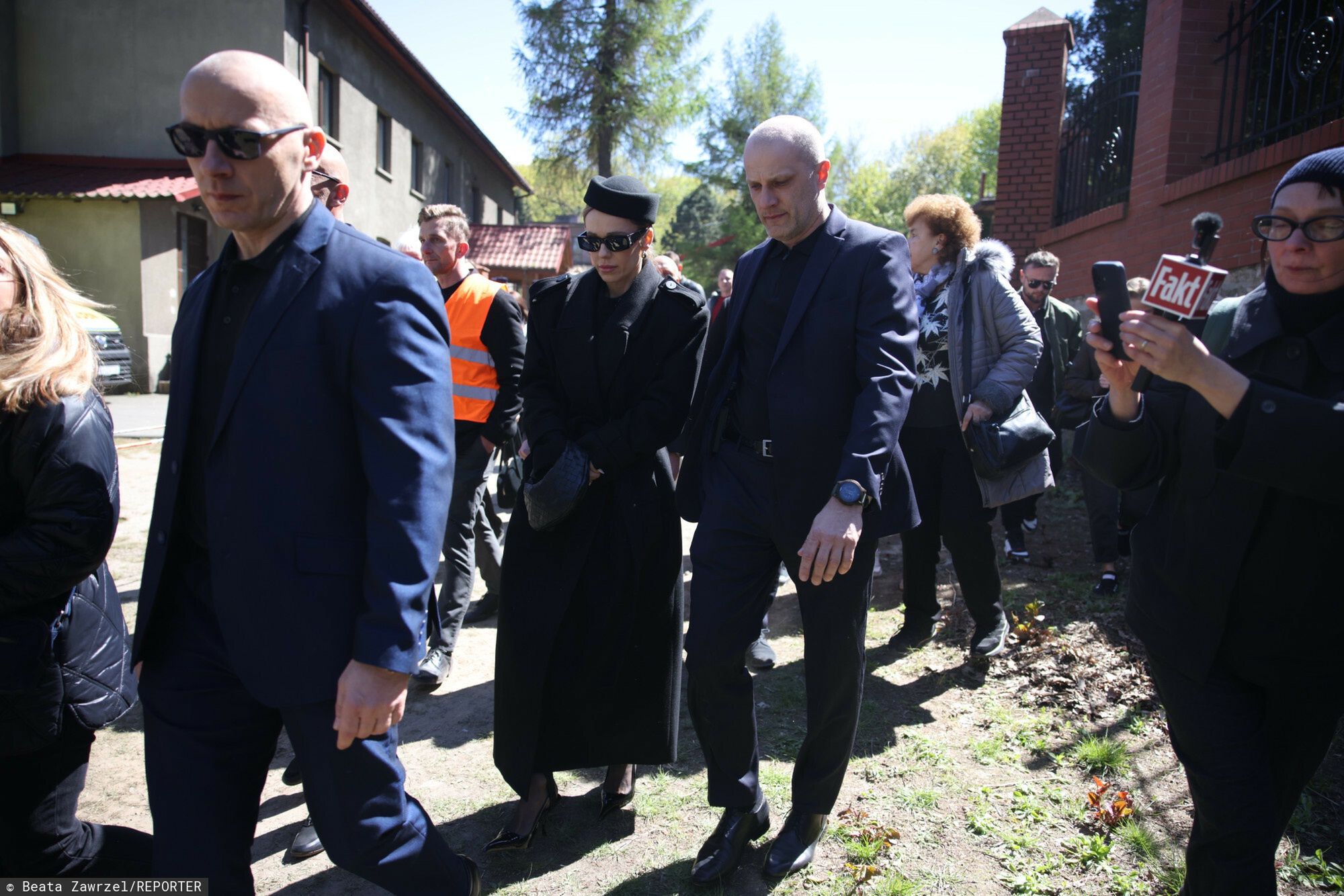 Doda na pogrzebie Łukasza Litewki