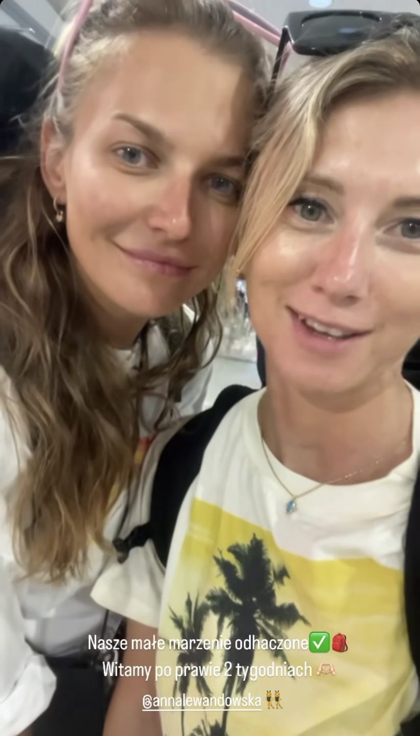 Anna Lewandowska i Aleksandra Dec