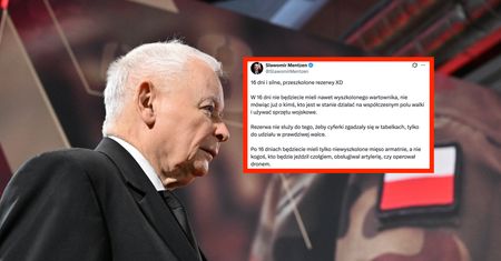 Mentzen krytykuje propozycję PiS. "Niewyszkolone mięso armatnie"