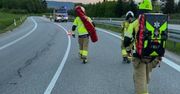 Śmiertelny wypadek na zakopiance. Nie żyje 25-letni motocyklista