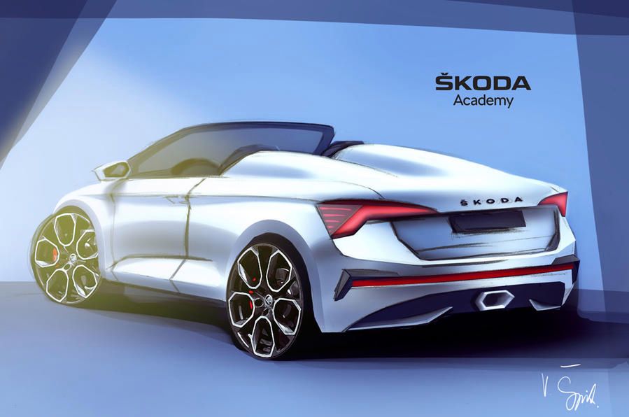 Škoda Scala Roadster, czyli koncept Slavia w oficjalnej zapowiedzi