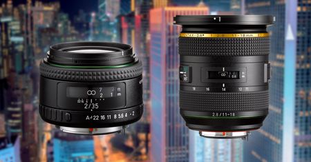 Dwa nowe szerokokątne obiektywy Pentax: 35 mm f/2 i 11-18 mm f/ 2.8 już za miesiąc