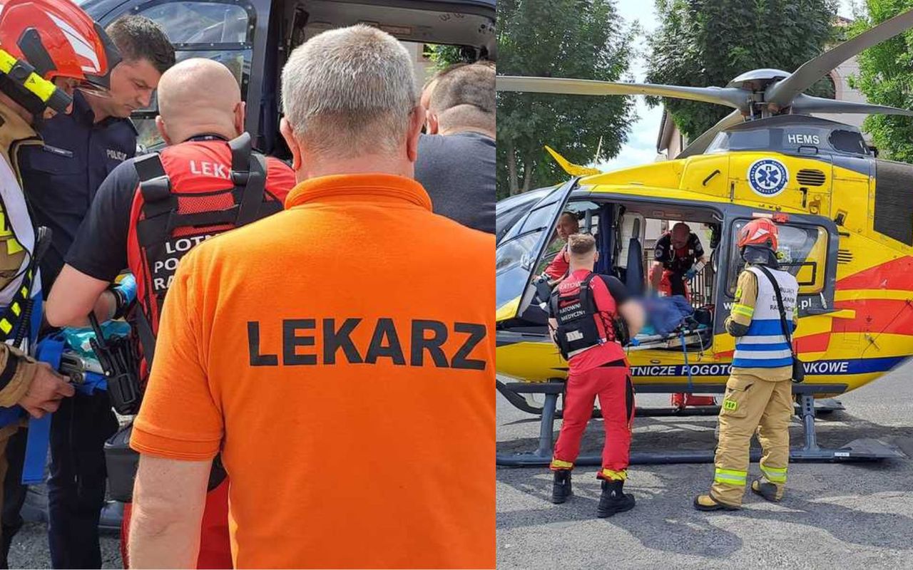 2-latek był cały czas przytomny. Okropny wypadek w Kraśniku