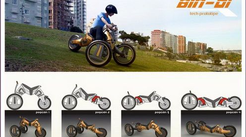 Rower prawie jak Transformers 1