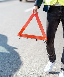 Warszawa. Wypadek przy zjeździe z Wisłostrady. Korek od Bemowa