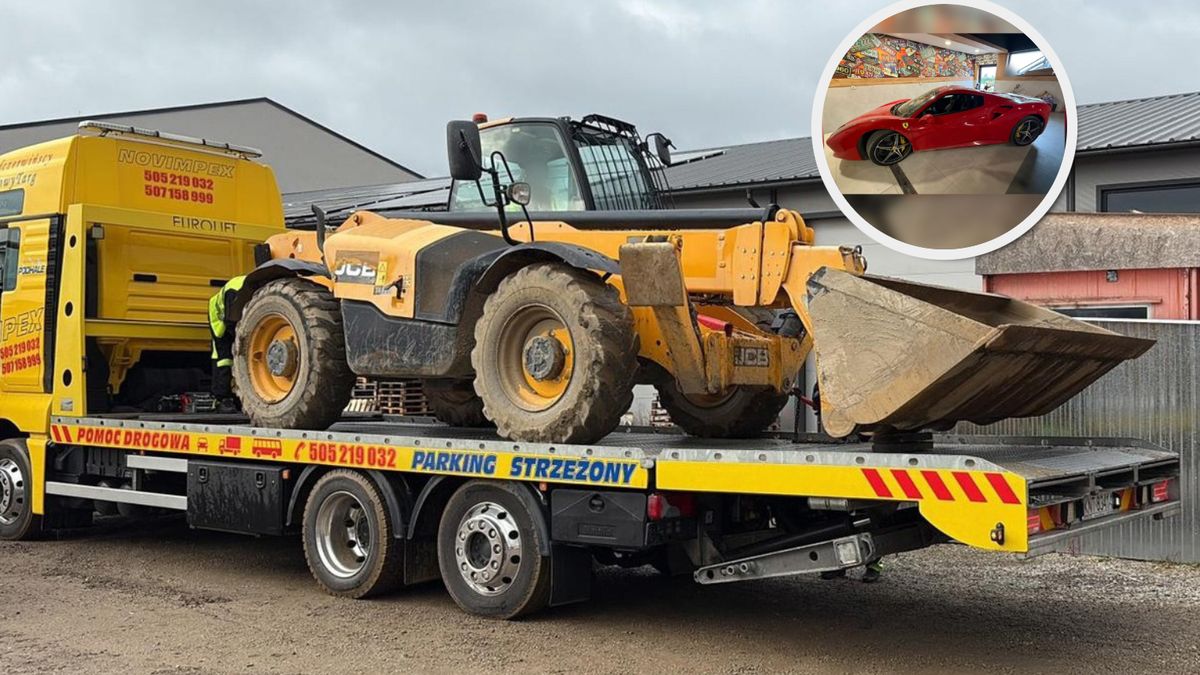 Biznesmen z Podhala zatrzymany. Ferrari zabezpieczone na poczet przyszłych kar