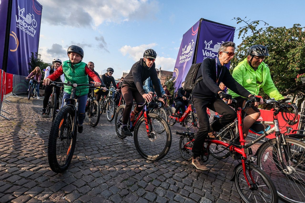 Ogromna Parada Rowerowa przejechała ulicami Gdańska! To dzięki Velo-City 2025