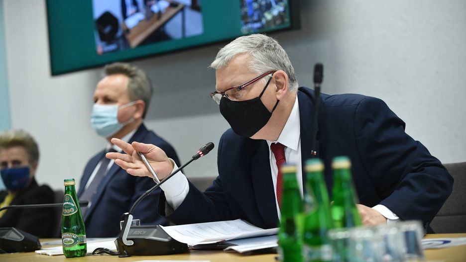 Awantura w Sejmie. Na zdjęciu poseł PiS Marek Suski