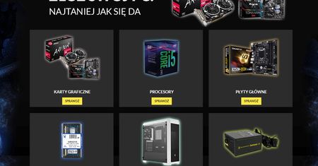 Złóż swój PC najtaniej jak się da - wybierz podzespoły z oferty RTV Euro AGD