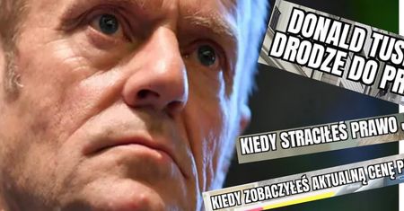 Donald Tusk stracił prawo jazdy. Internauci bezlitośni. Memy