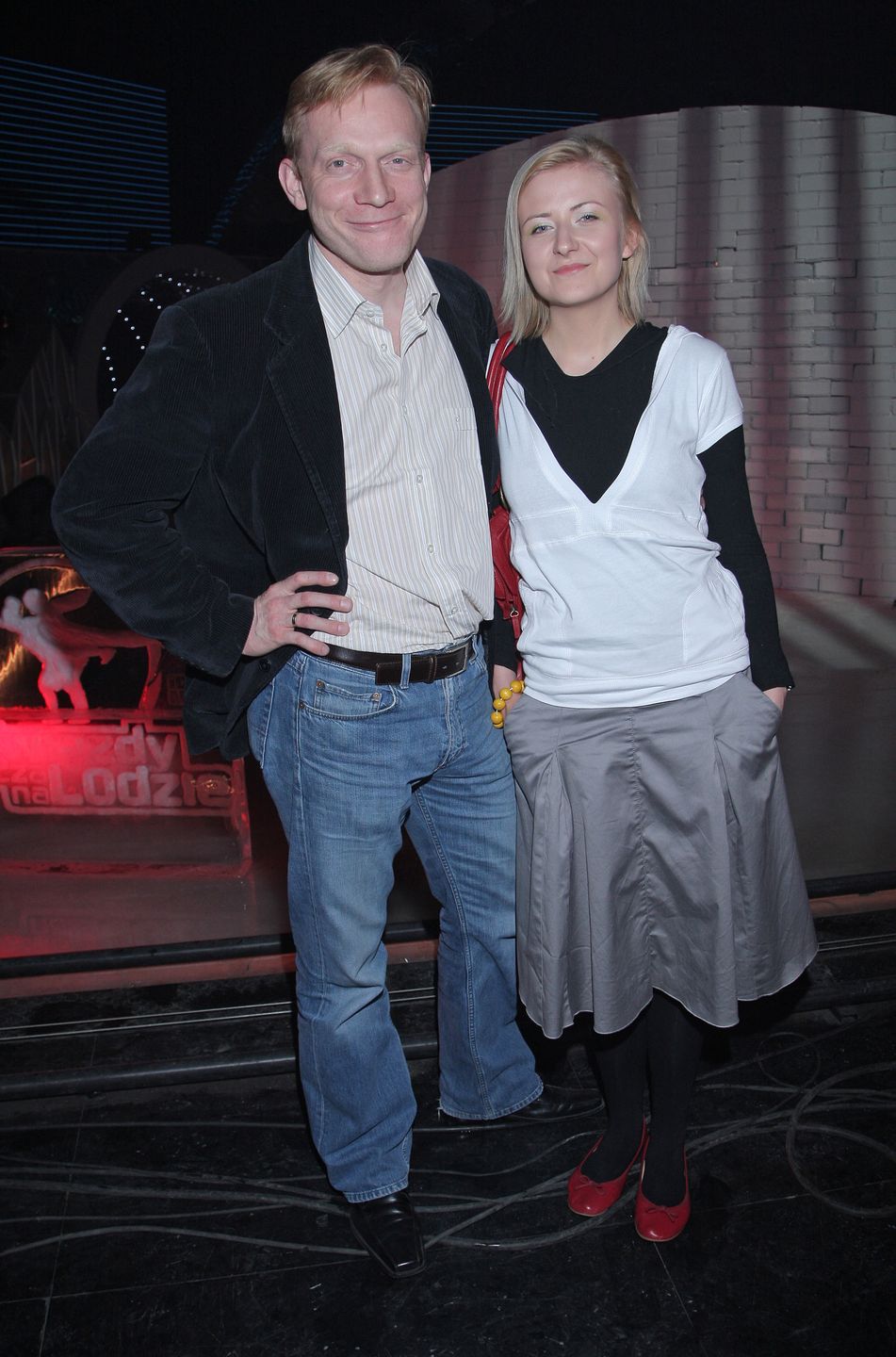 Arkadiusz Janiczek z żoną Anną