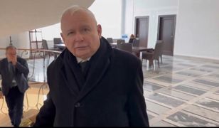 "Jestem przekonany". Kaczyński nagrany w Sejmie