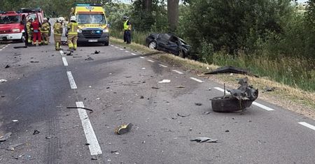 Tragiczny wypadek. Nie żyje kierowca BMW. Miał 19 lat