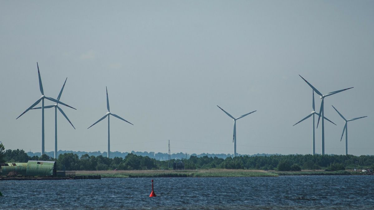 W gminie Puck znajduje się 25 turbin wiatrowych