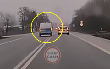 Radiowóz przyłapany w Kutnie. Policja komentuje