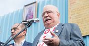Białoruś. Lech Wałęsa do protestujących: niech bestii nie przypierają do muru, bo machnie