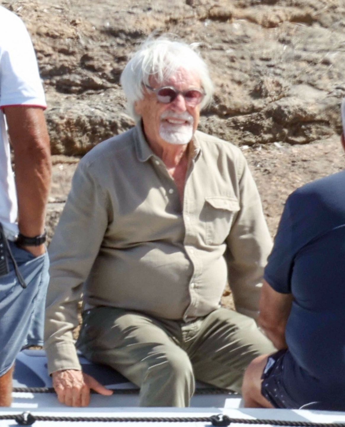 Bernie Ecclestone na rodzinnych wakacjach w Hiszpanii