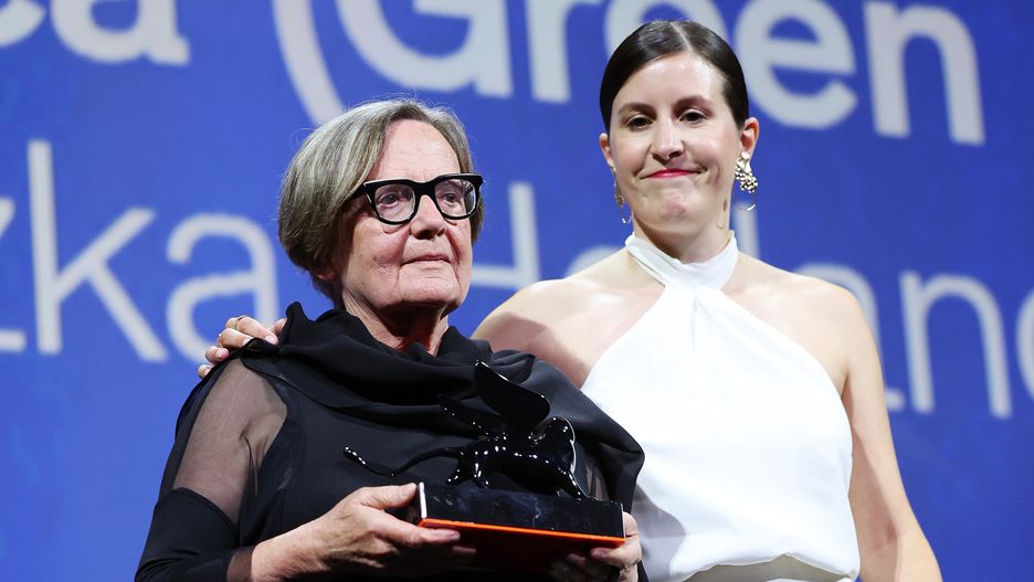 Agnieszka Holland i Katarzyna Warzecha, Wenecja, 2023