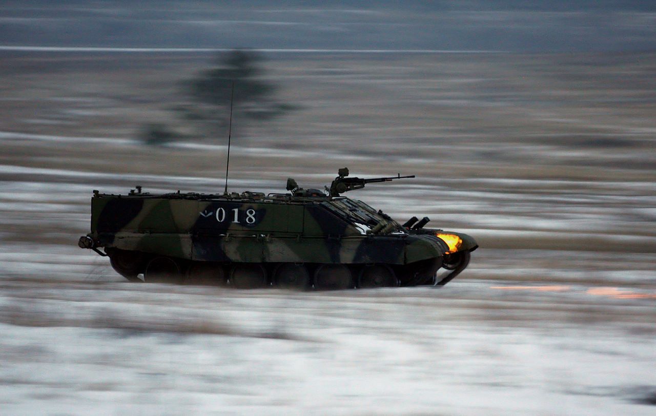 Ukraińcy zniszczyli rzadki rosyjski pojazd BMO-T; zdjęcie ilustracyjne