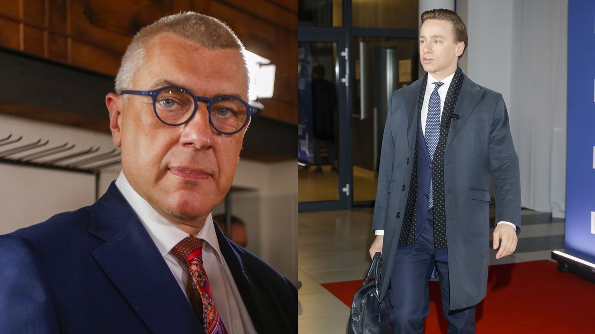 Roman Giertych i Krzysztof Bosak spotkali się po latach w sejmie