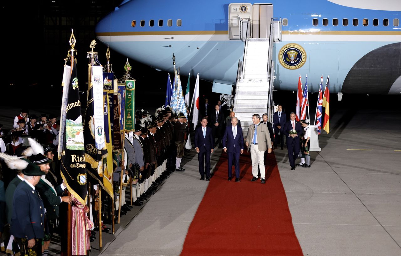 Prezydent USA przybył do Niemiec na szczyt G7