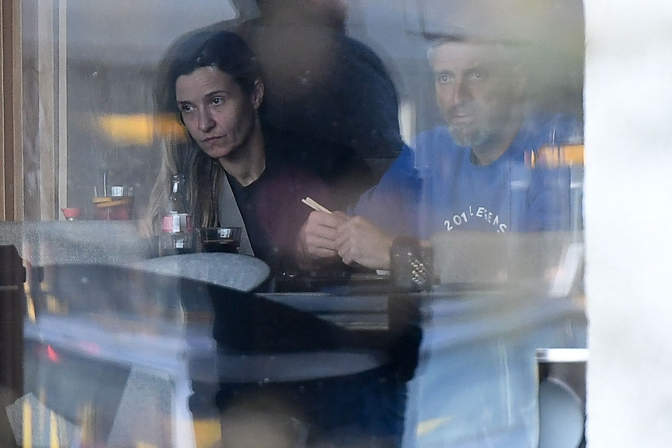 Joanna Koroniewska i Maciej Dowbor w restauracji