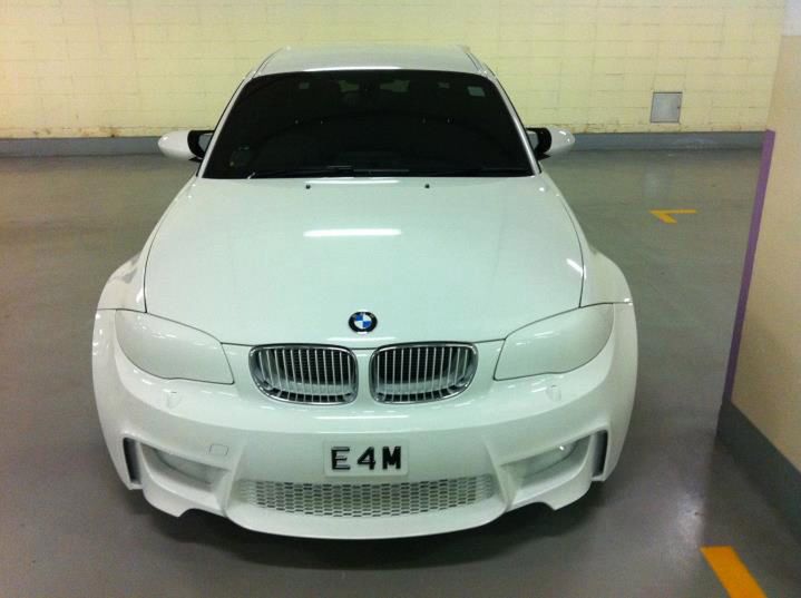 BMW 1 M Coupe - niezwykle oryginalny tuning