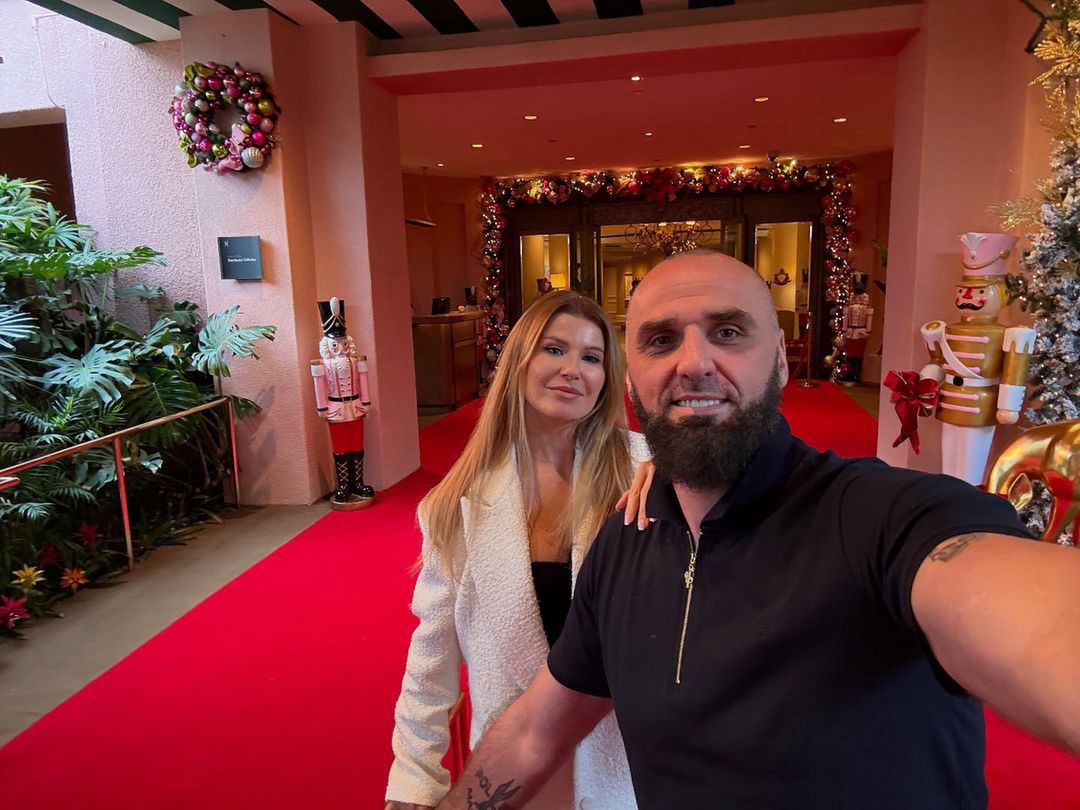 Marcin Gortat z żoną