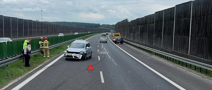 Droga krajowa w Cedzynie: zderzenie aut