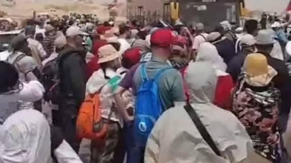 Chaos jaki zapanował w Gizie był nie do opanowania