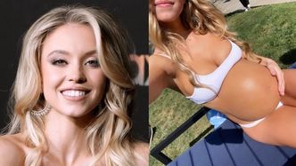 Sydney Sweeney z "Euforii" odsłania kulisy powstawania CIĄŻOWEGO BRZUSZKA Cassie (ZDJĘCIA)