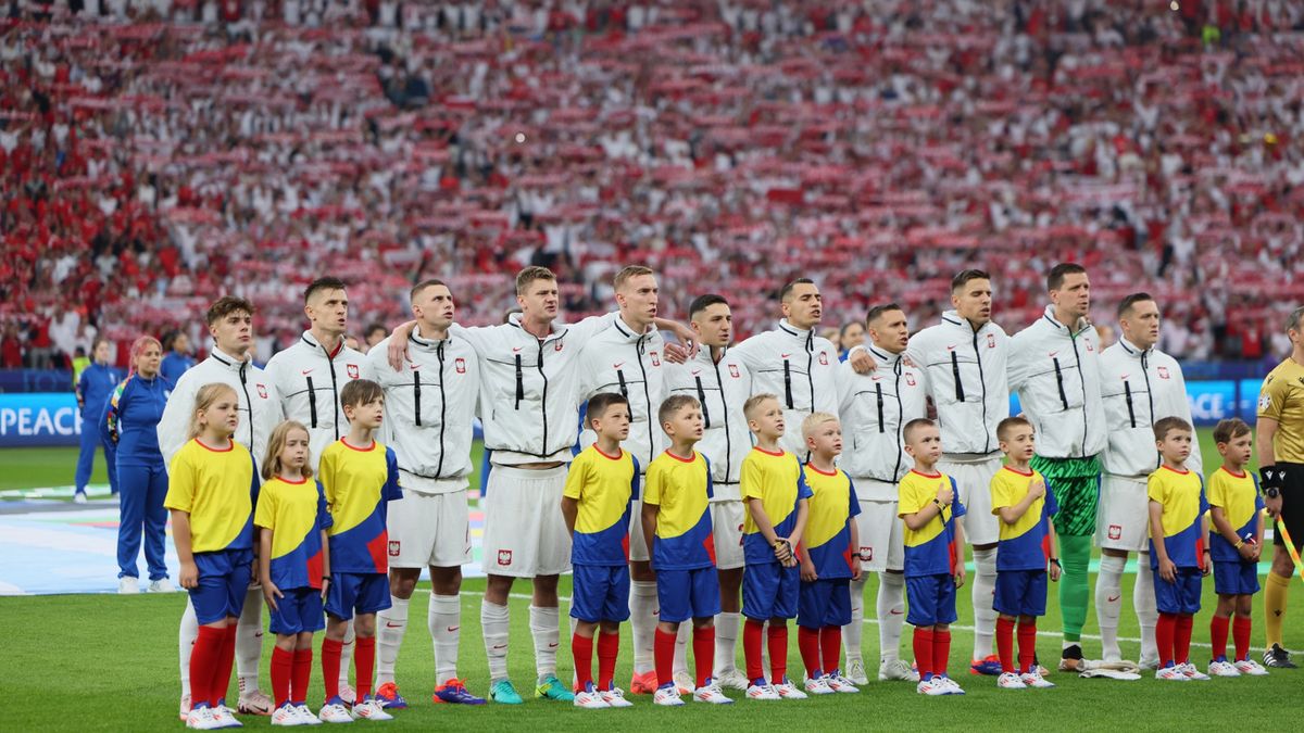 Reprezentacja Polski przed meczem z Austrią