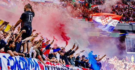 Skandal na trybunach Euro 2024. Chorwaci śpiewali to razem z Albańczykami