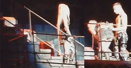 Lady Gaga WYMIOTUJE NA SCENIE!