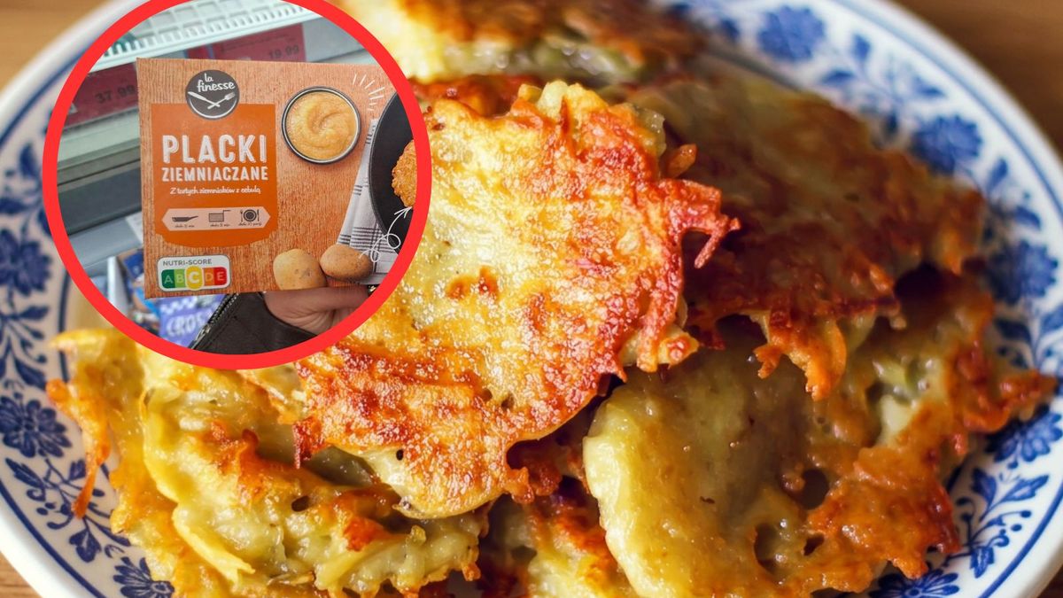 Placki ziemniaczane z Aldi