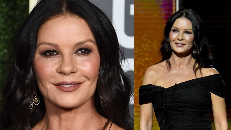 Złote Globy 2021: Internauci zaniepokojeni wyglądem Catherine Zety-Jones