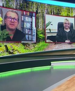 Gratulacje dla Kurskiego na antenie TVP Info. Były nawet kwiaty