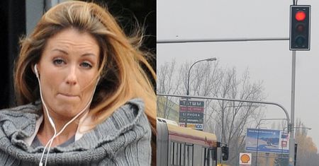 Rozenek pędzi do fryzjera... na czerwonym! (FOTO)