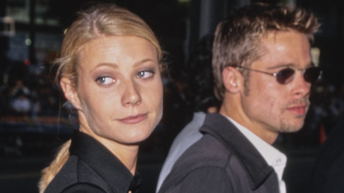 Brad Pitt i Gwyneth Paltrow w 1995 roku