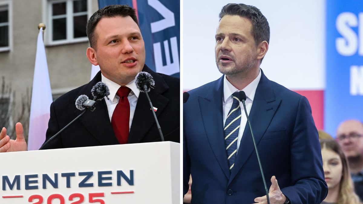 Sławomir Mentzen i Rafał Trzaskowski
