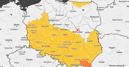 IMGW: oblodzenie na południu i w centrum. Alerty dla 10 województw