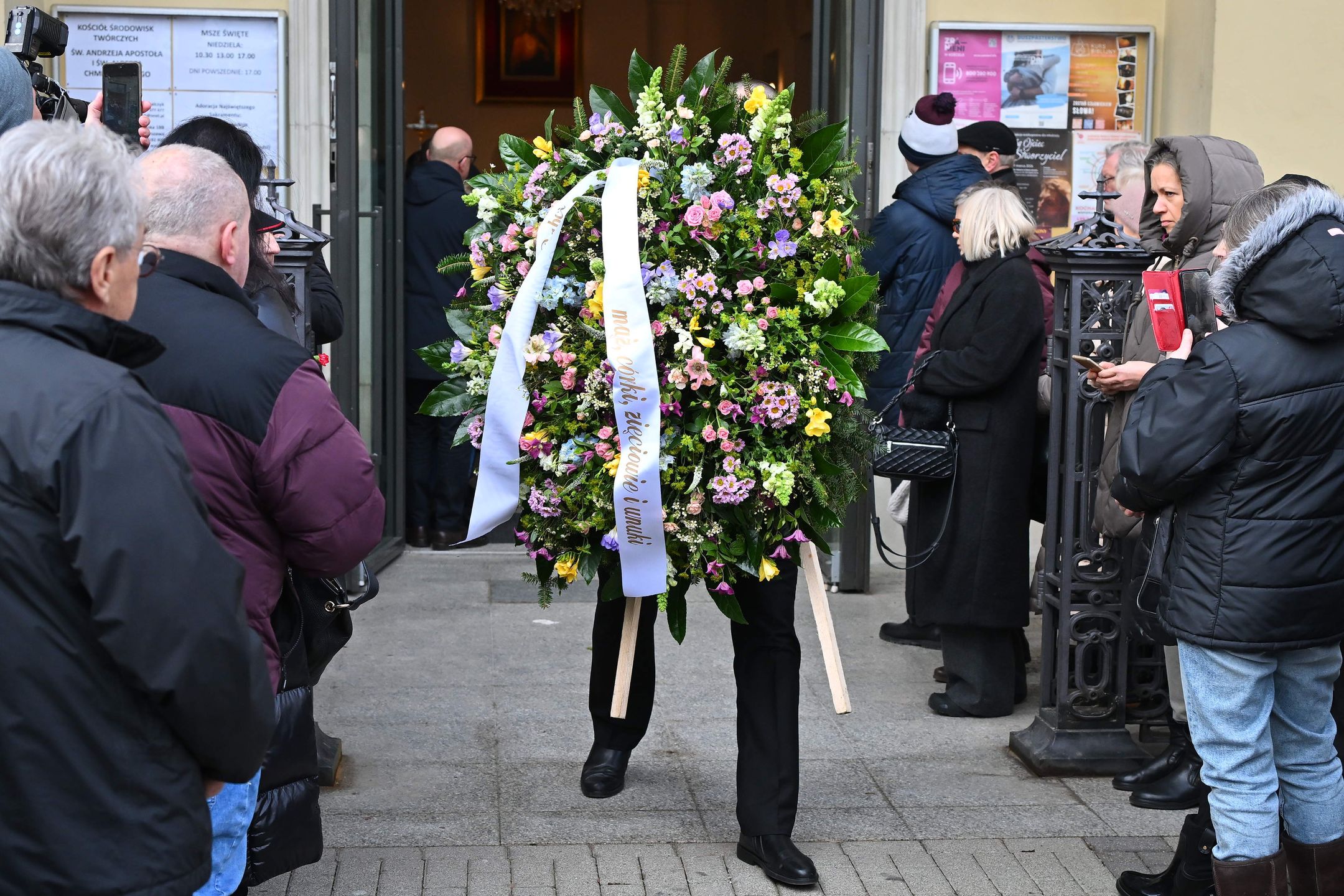 Pogrzeb Bożeny Dykiel 