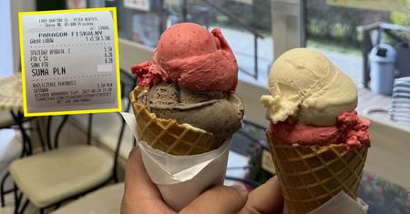 Paragon łagodności za lody. "Taka cena to rzadkość"