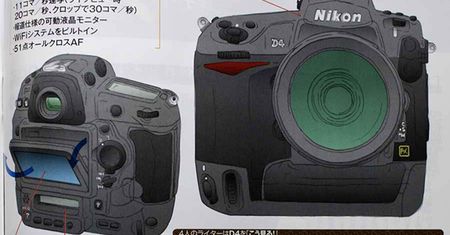 Jak będą wyglądały aparaty Nikon D4 i D900?